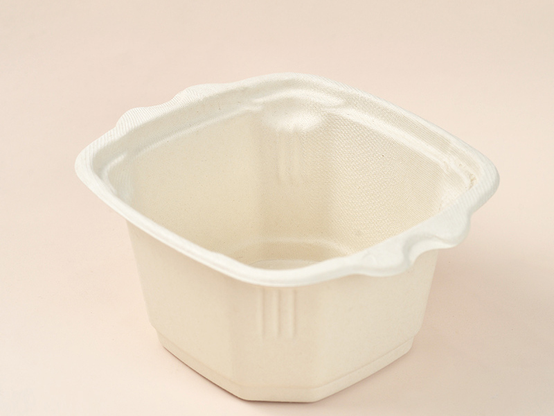 一次性纸浆模塑餐具自嗨锅自热锅环保全降解餐盒